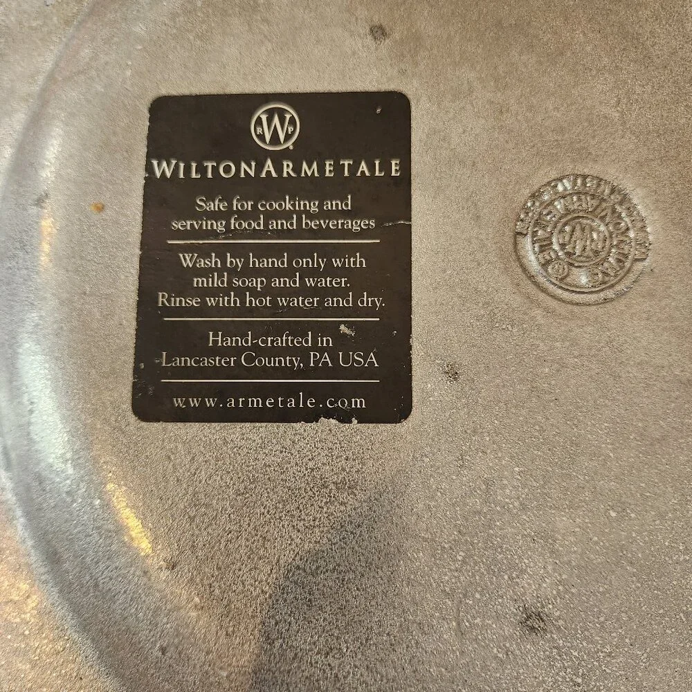 Wilton Metal Platter - Armetale Reggae Platter